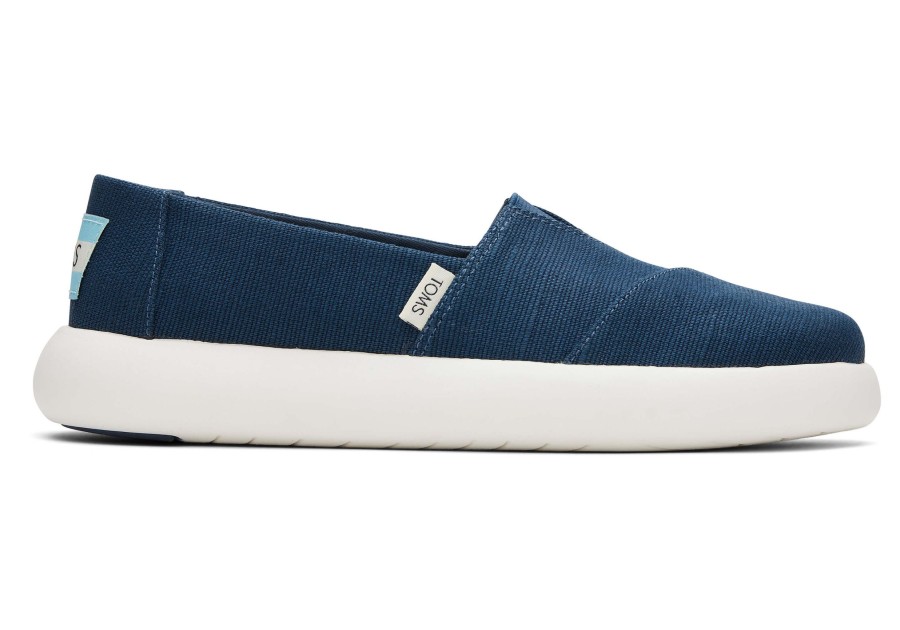 Femme TOMS Sneakers | Alpargatas Mallow Bleu Majolica