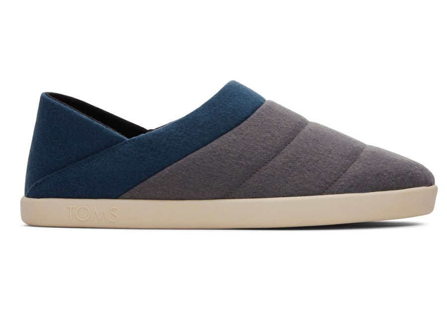 Homme TOMS Chaussons | Chaussons Ezra Forged Iron Multi