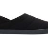 Homme TOMS Chaussons | Chaussons Ezra Black Felt/Fleece