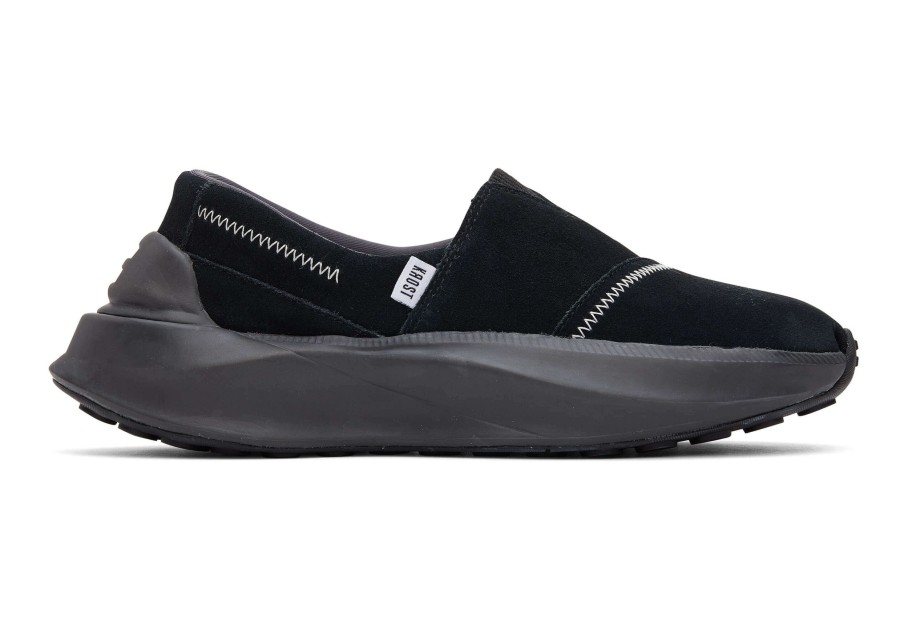 Femme TOMS Sneakers | Toms X Krost Gamma Sneakers Daim Noir