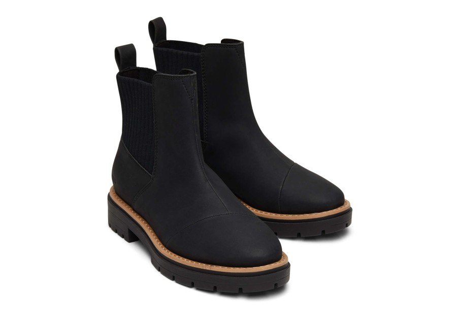 Femme TOMS Bottes | Bottine Cort Noir