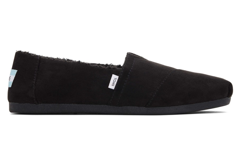 Femme TOMS Chaussons | Repreve Alpargata Microfiber Black