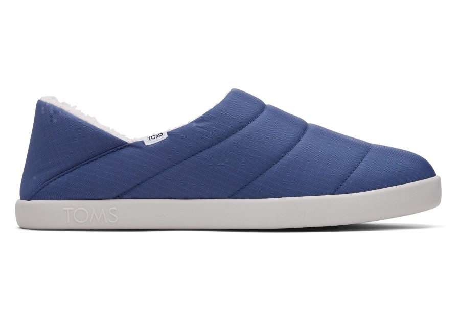 Homme TOMS Chaussons | Chaussons Ezra Bleu Clair De Lune