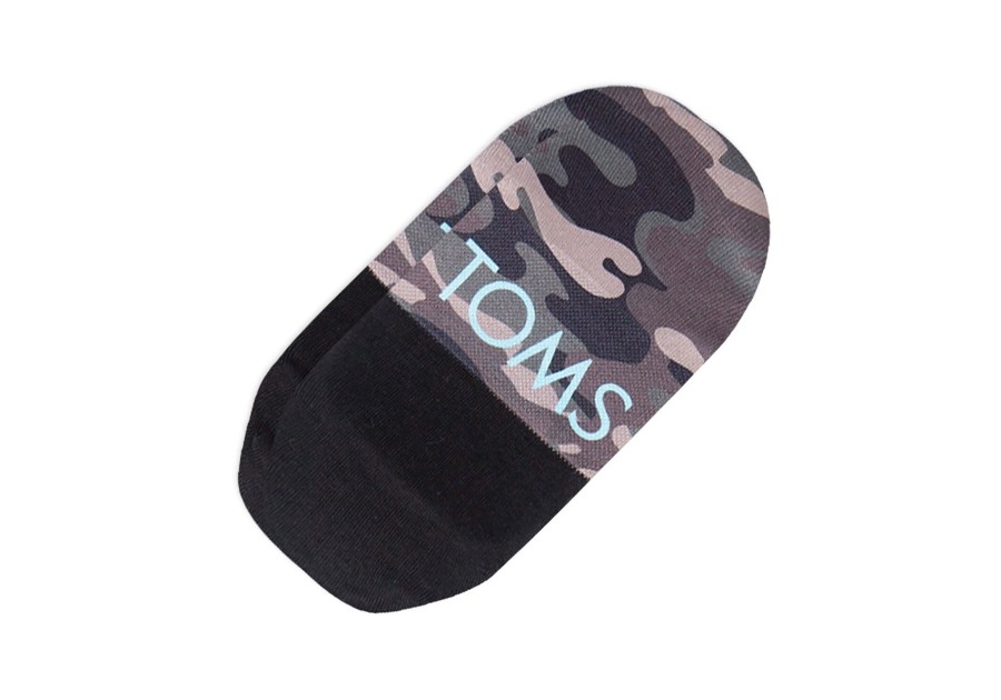 Homme TOMS | Chaussettes Invisibles Uflage Camo