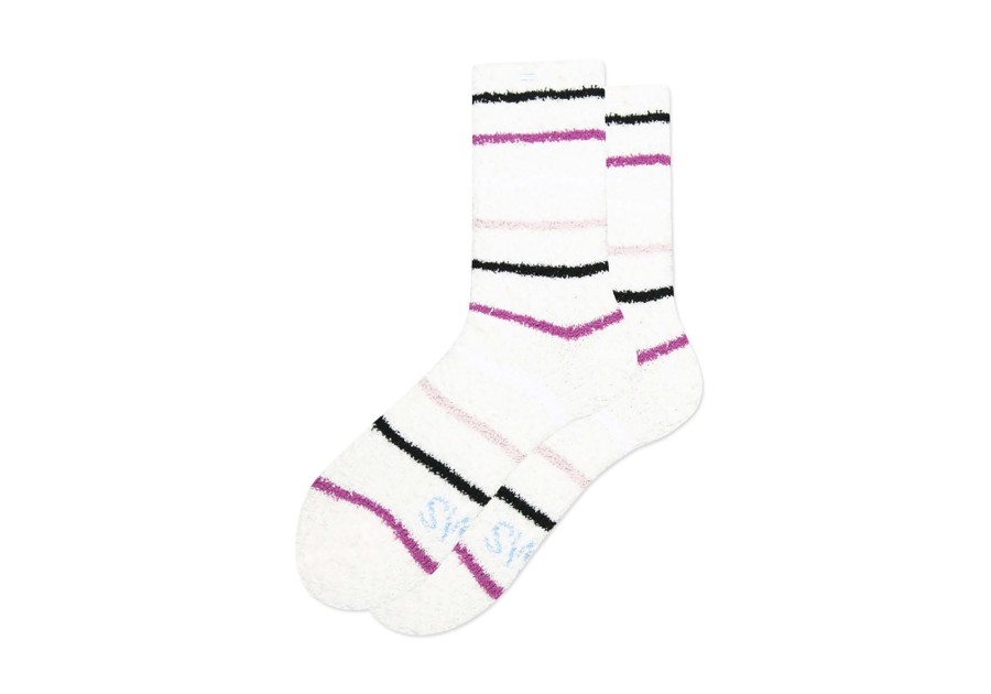 Femme TOMS | Cozy Cushioned Crew Socks Holiday Stripe