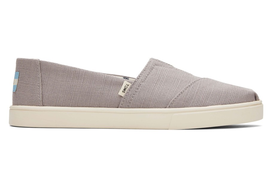 Femme TOMS Sneakers | Alpargatas Cupsole Colombe Du Matin