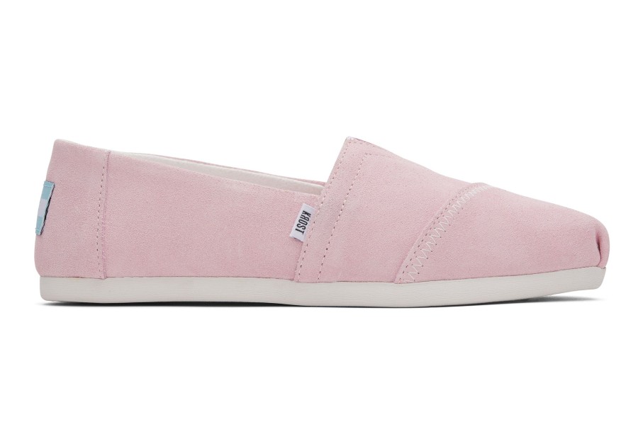 Femme TOMS Alpargata | Toms X Krost Alpargata Suede Pink