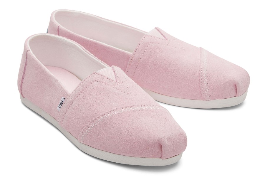 Femme TOMS Alpargata | Toms X Krost Alpargata Suede Pink