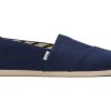 Femme TOMS Alpargata | Alpargata En Coton Recycle Bleu Marine