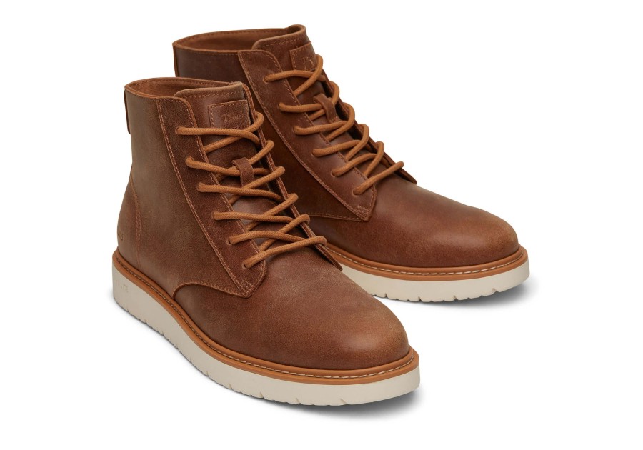 Homme TOMS Bottes | Bottine Navi Trvl Lite Ranger Tan Water Resistant