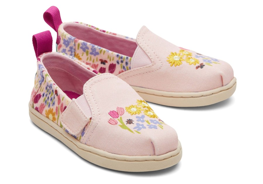 Enfant TOMS | Alp A Fleurs Rose Pink Fields