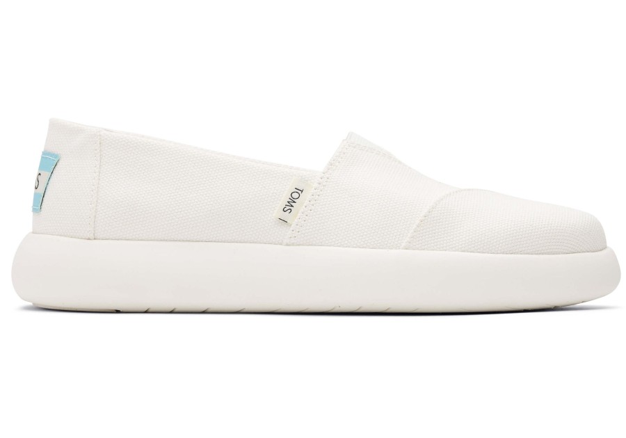 Femme TOMS Sneakers | Alpargatas Mallow Blanc