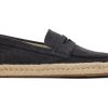 Homme TOMS Espadrilles | Stanford 2.0 Rope Espadrille Coton Recycle Noir