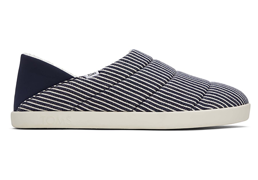 Homme TOMS Chaussons | Chaussons Ezra Bleu Marine