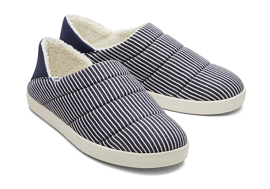 Homme TOMS Chaussons | Chaussons Ezra Bleu Marine