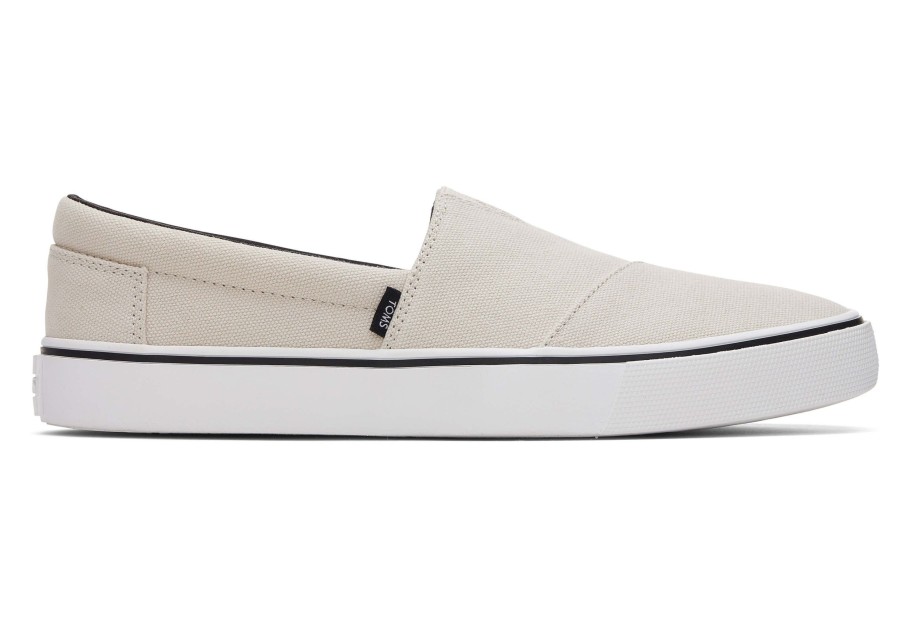 Homme TOMS Sneakers | Fenix Slip On Gris Mastic