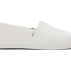 Femme TOMS Alpargata | Alpargata En Coton Recycle Blanc