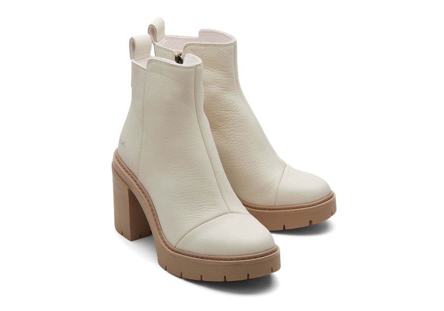 Femme TOMS Talons & Compensees | Bottine Rya Light Sand