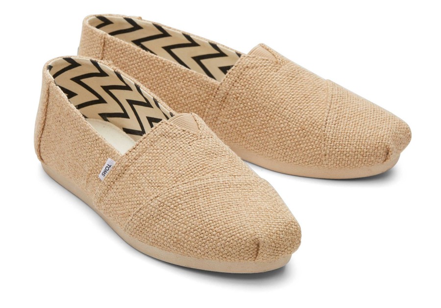 Femme TOMS Alpargata | Heritage Alpargata Naturel Non Teinte