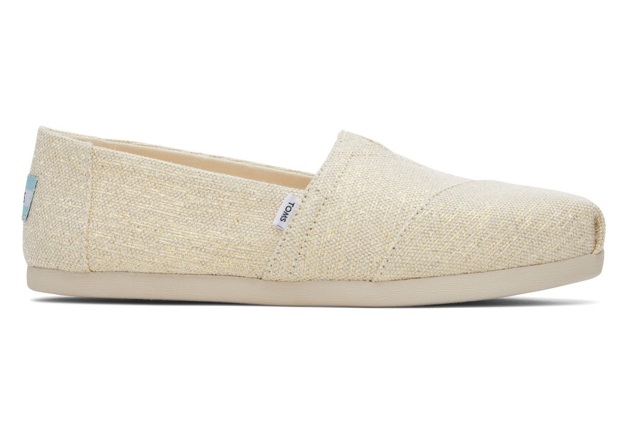 Femme TOMS Alpargata | Alpargata Metallic Linen