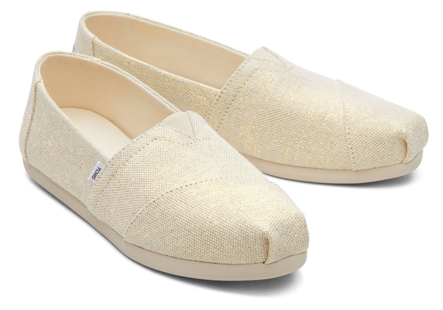 Femme TOMS Alpargata | Alpargata Metallic Linen