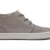 Homme TOMS Sneakers | Carlo Mid Terrain Water Resistant Sneaker Water Resistant Cement