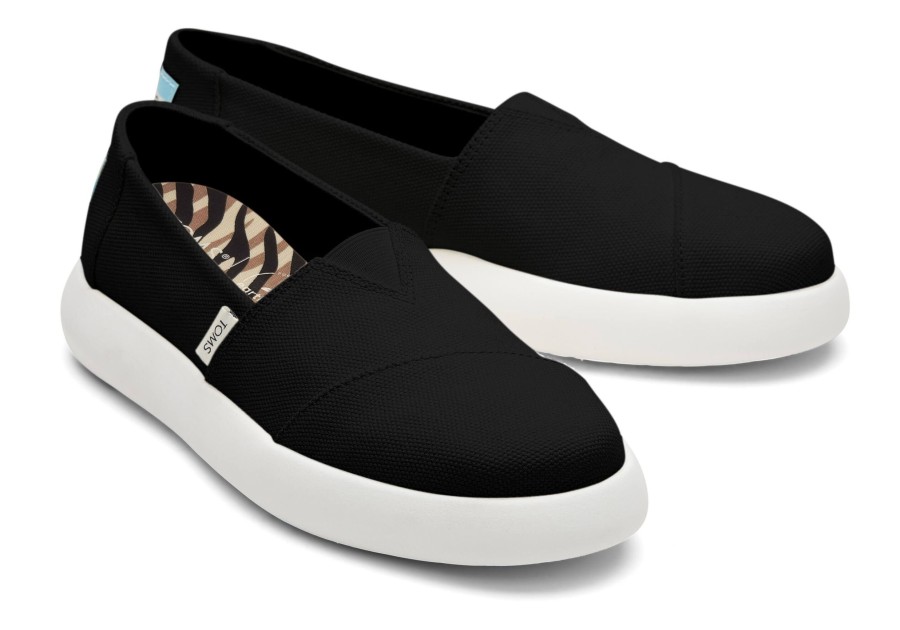 Femme TOMS Sneakers | Alpargatas Mallow Noir