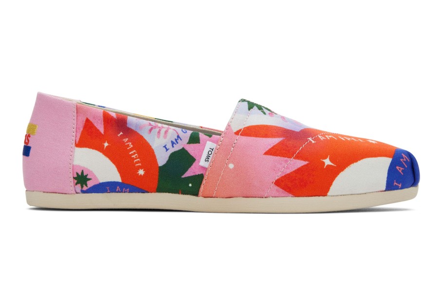 Femme TOMS Alpargata | Toms X Loveis Wise Multicolores