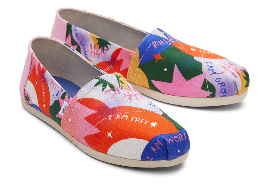 Femme TOMS Alpargata | Toms X Loveis Wise Multicolores