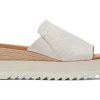 Femme TOMS Talons & Compensees | Diana Mule Sandal Natural Yarn Dye