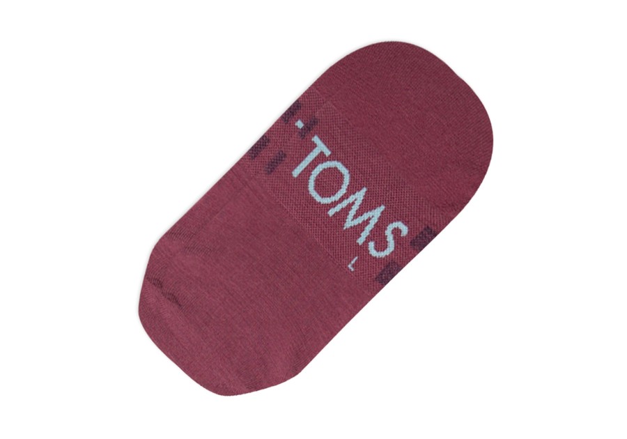 Femme TOMS | Chaussettes Roses Invisibles