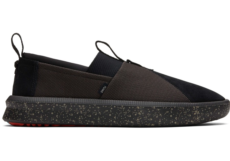 Homme TOMS Sneakers | Alpargata Rover Water Resistant Black