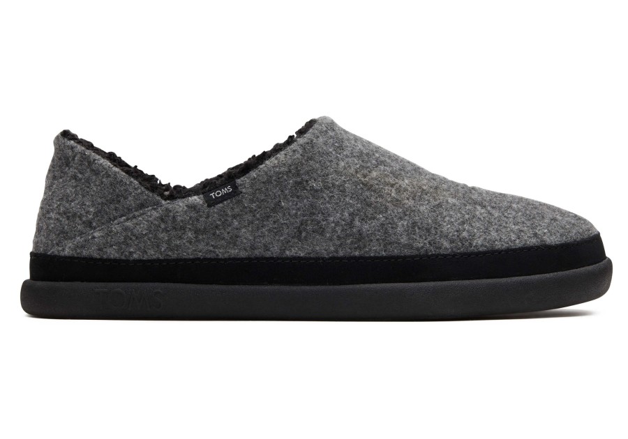 Femme TOMS Chaussons | Chaussons Ezra Repreve Smoke Grey