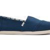 Homme TOMS Alpargata | Alpargatas Bleues Bleu Majolica