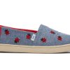 Enfant TOMS | Youth Alpargata Lucky Ladybugs Marron