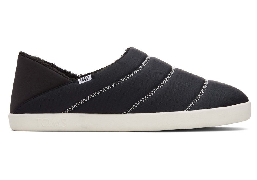 Homme TOMS Chaussons | Toms X Krost Ezra Chaussons Noir