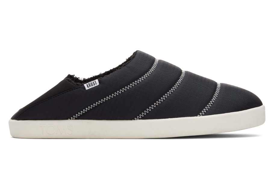 Homme TOMS Chaussons | Toms X Krost Ezra Chaussons Noir