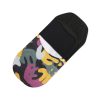 Femme TOMS | Chaussettes Invisibles Floral Abstrait Noir