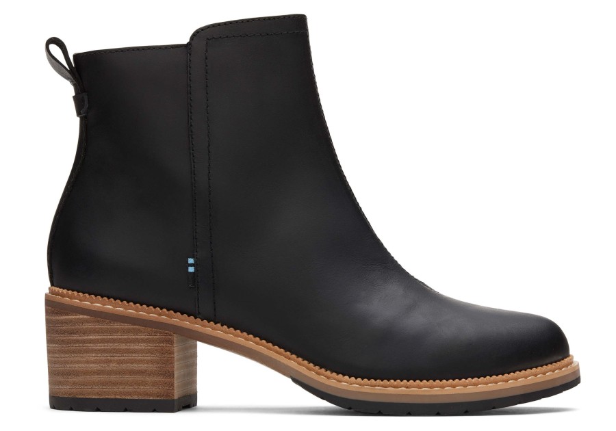 Femme TOMS Talons & Compensees | Bottes Marina Noir