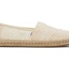 Femme TOMS Espadrilles | Alpargata Floral Lace Rope Espadrille Dentelle Florale Naturelle