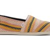 Femme TOMS Alpargata | Alpargata Tissu Integral Mango Multi