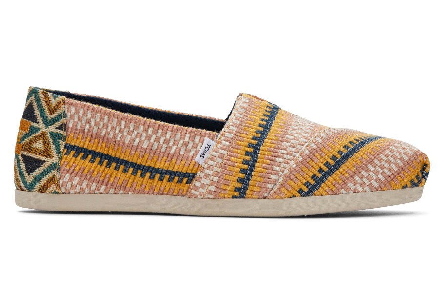 Femme TOMS Alpargata | Alpargata Tissu Integral Mango Multi