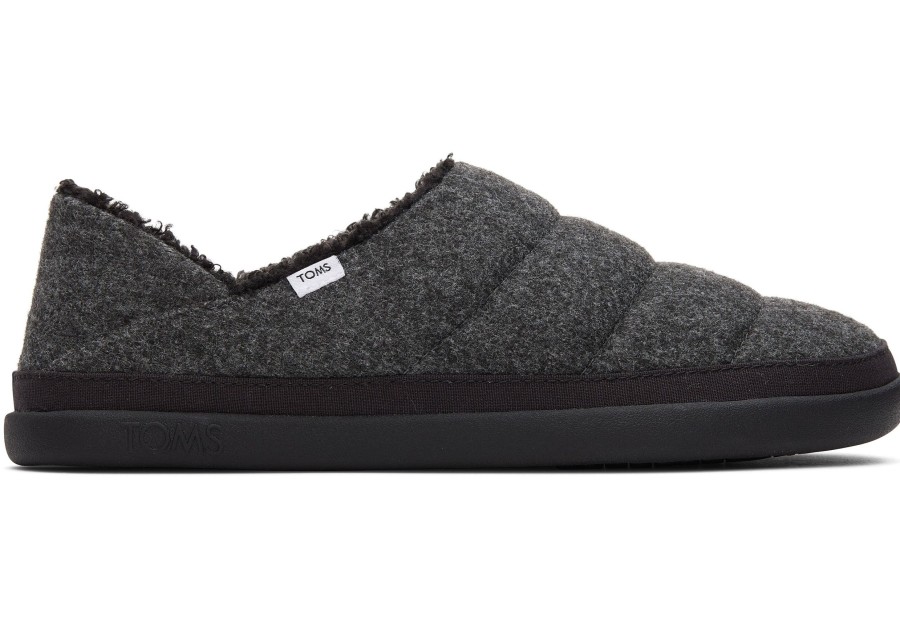 Femme TOMS Chaussons | Chaussons Ezra Noir