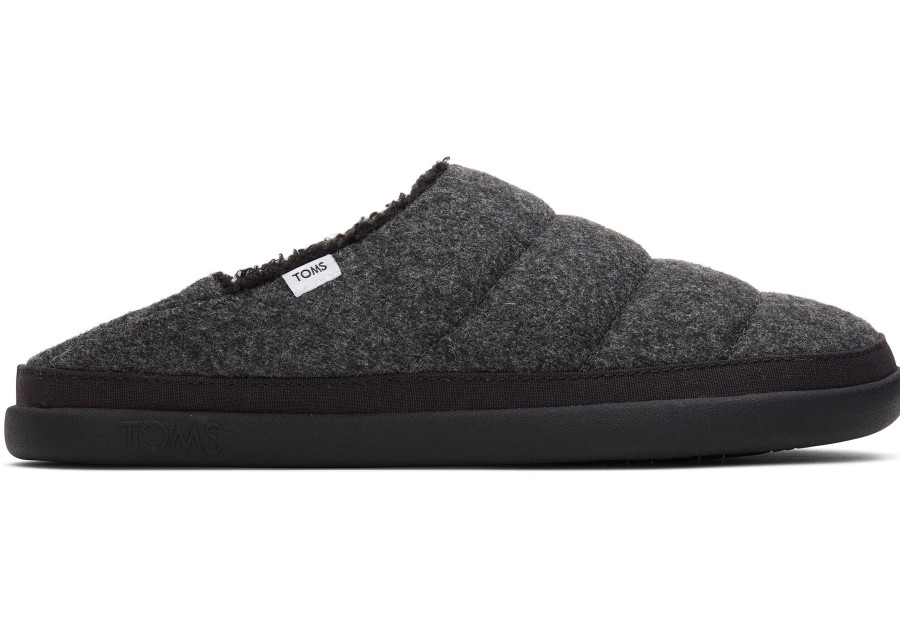 Femme TOMS Chaussons | Chaussons Ezra Noir