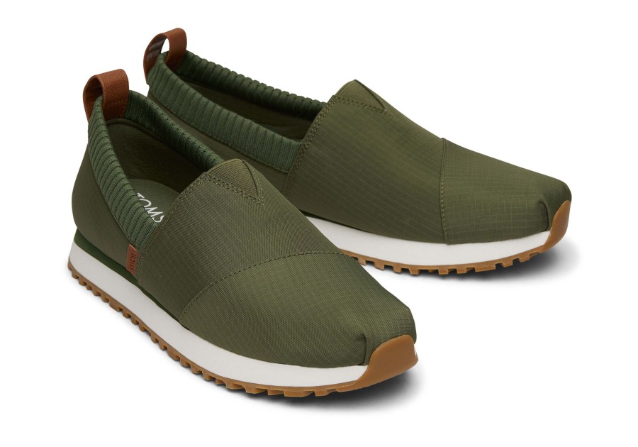 Homme TOMS Sneakers | Resident Bronze Green