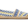 Femme TOMS Espadrilles | Alpargata Global Jaquard Rope Espadrille Jacquard Global Naturel