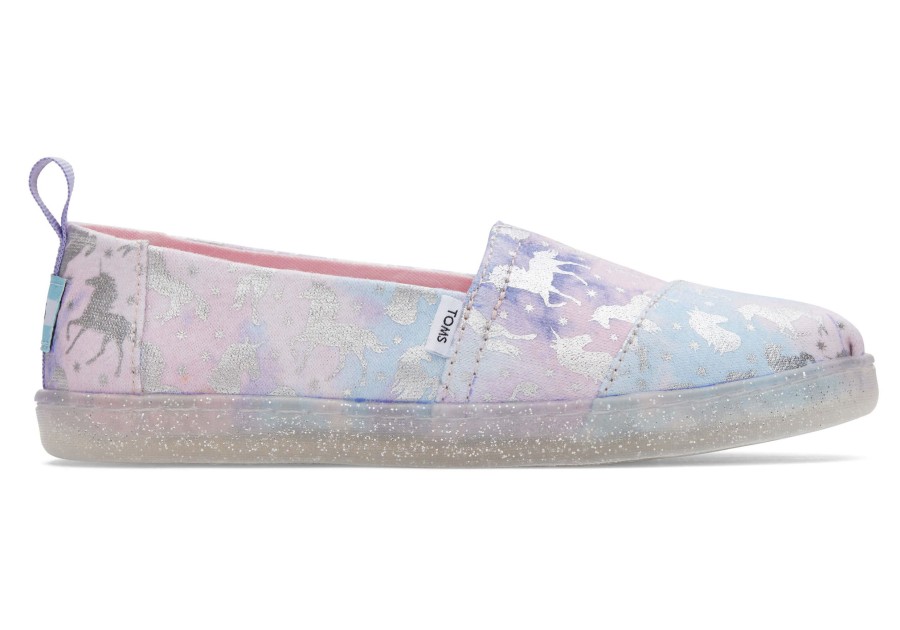 Enfant TOMS | Tie Dye Alp Licorne Tie Dye Foil