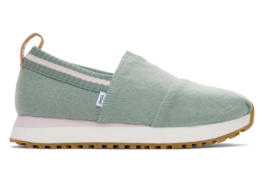 Femme TOMS Sneakers | Espadrille Alpargata Resident 2.0 Vert