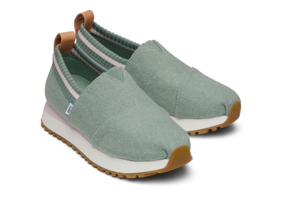 Femme TOMS Sneakers | Espadrille Alpargata Resident 2.0 Vert