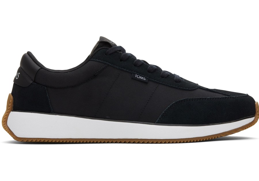 Homme TOMS Sneakers | Wyndon Black Jogger Sneaker Noir